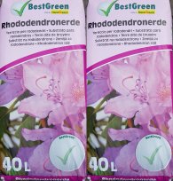 Bild 1 von 1 - Floragard BestGreen Rhododendronerde 2 x 40 Ltr.