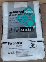 Bild 2 von 3 - 25 kg Kalksalpeter Calcinit oder Fertibersol Nitcal - wasserlöslich streufähig wirkt sofort