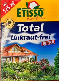 Bild 1 von 1 - Etisso Total Unkrautfrei Ultra 50 ml Unkrautvernichterfür 125 m² Fläche