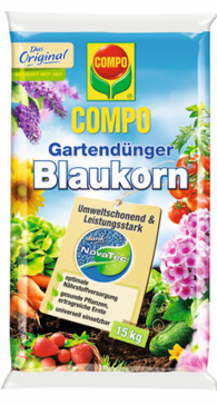Bild 1 von 1 - Compo Gartendünger Blaukorn Novatec Nova Tec Universaldünger 15 kg Original