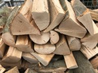 Bild 1 von 3 - Brennholz BUCHE Laubholz Mix 30 kg trocken Kaminholz ofenfertig Holz 33 cm