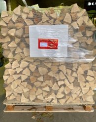 Bild 1 von 2 - Brennholz BUCHE trocken ca. 1 RM / ca. 450 kg 26-33 cm