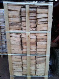 Bild 1 von 1 - 2 Raummeter Brennholz BUCHE ca. 900 Kg trocken Kaminholz ofenfertig Holz 26-33 cm