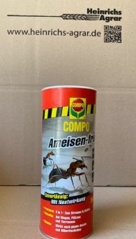 Bild 1 von 1 - Compo Ameisen-frei 500 g Granulat Streu Gießmittel Asseln Silberfischchen Köder