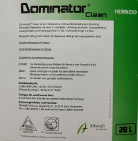 Bild 1 von 1 - § 20 l Dominator Clean Unkrautvernichter Glyphosat