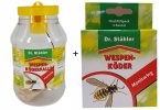 Dr. Stähler Wespen-Köderfalle Set plus Wespen-Köder Nachfüllpack